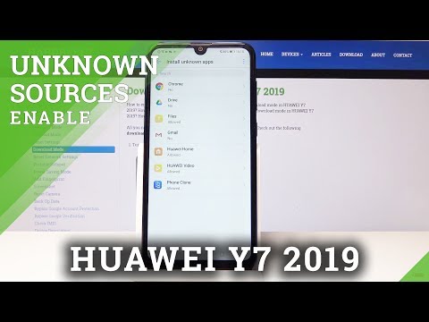 HUAWEI Y7 2019 ALLOW UNKNOWN SOURCES