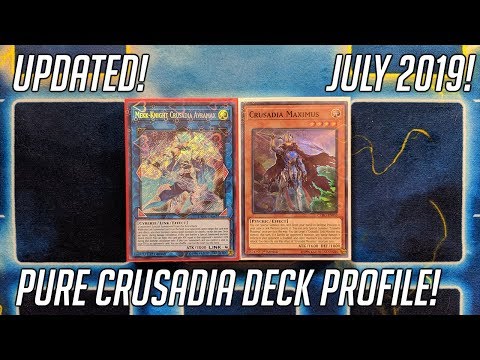 Yu-Gi-Oh! Pure Crusadia Deck Profile + Test Hand! - July 2019!