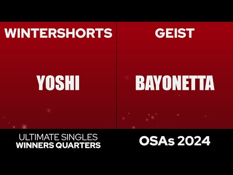 OSAs 2024 Singles Winners Quarters - WinterShorts (Yoshi) vs Geist (Bayonetta) - SSBU Tournament