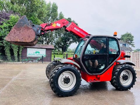 MANITOU MLT634-120 4WD TELEHANDLER *AG-SPEC* C/W PUH & BUCKET