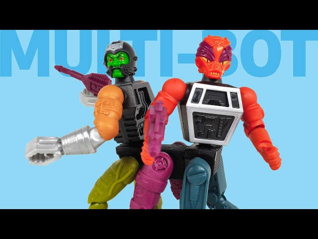 Vídeo relacionado con Masters of The Universe Origins Multi-BOT, Figura de acción, Robot Malvado de 14,7cm con Armas, 43 Piezas modulares y diseño detallado de Primera Calidad, JKC46