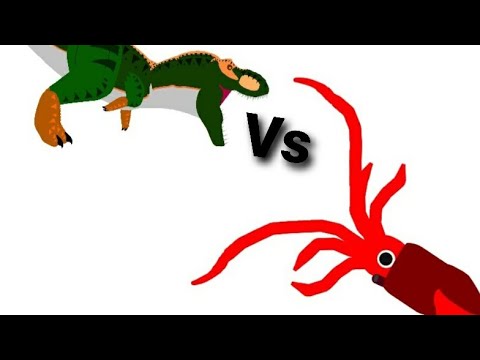 DC2BA: T rex Vs Giant squid