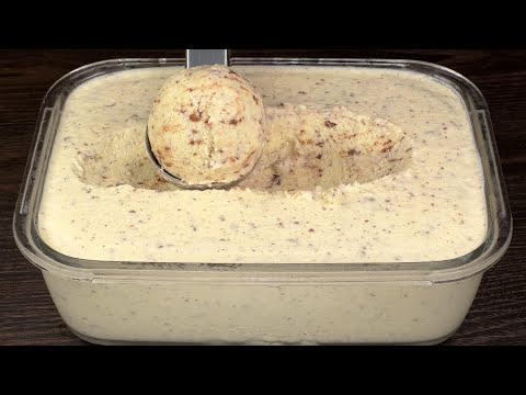 🍑 Creamy peach ice cream! The perfect homemade dessert!