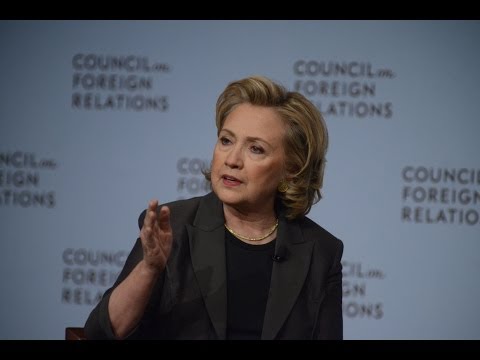 Hillary Rodham Clinton on Strategic Interests, Values, and Hard Choices