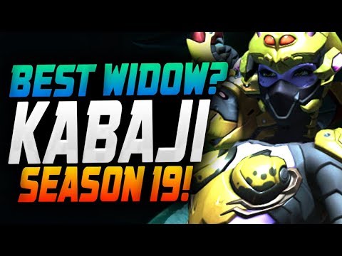 KABAJI TOP 500 WIDOW | TRACER! [ OVERWATCH SEASON 19 TOP 500 ]