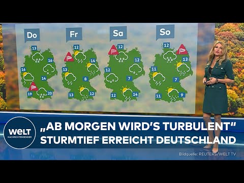 DEUTSCHLAND: „Es wird turbulent“ – Wetterumschwung im Anmarsch