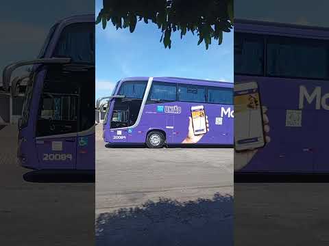 Expresso União chegando em Piracanjuba (GO) #busologia #onibus #busólogos