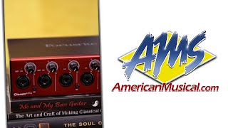 Video thumbnail for Focusrite Clarett 4 Pre Overview - Focusrite Clarett 4 Pre Thunderbolt Audio Interface by American Musical Supply