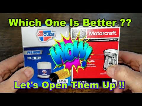 Carquest Oil Filter 84502 vs. Motorcraft FL500S Oil Filter Comparison