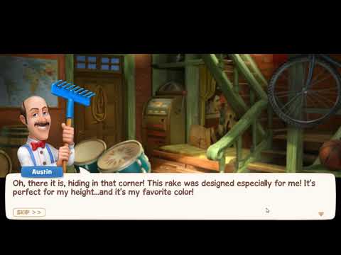 Gardenscapes Story Part 2 - Area 2 - Day 1 Gameplay Walkthrough