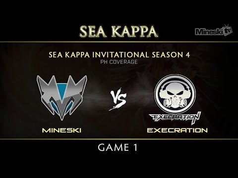 Mineski vs Execration | Game 1 | SEA Kappa Invitational | PH Coverage