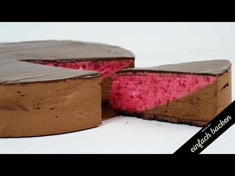 Chocolate Raspberry Mousse Cake