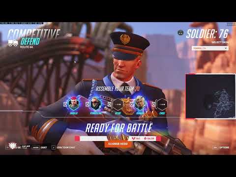 GALE INSANE SOLDIER 76 SEASON 6 TOP 500 GAMEPLAY