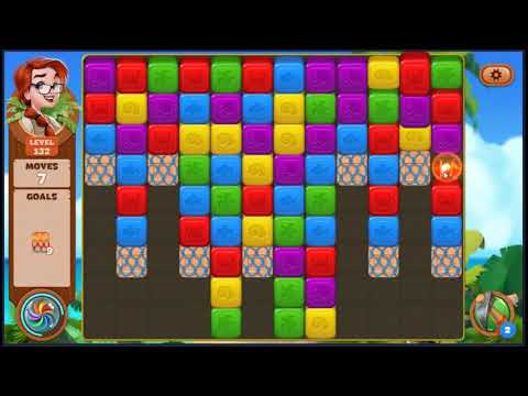 Lost Island Blast Adventure Level 132 - NO BOOSTERS 🏝️ | SKILLGAMING ✔️