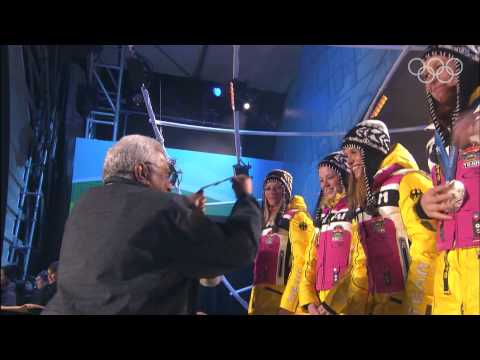 Cross Country Skiing - Women's 4X5KM Relay - Victory Ceremony - Vancouver 2010 Winter Olympic Games