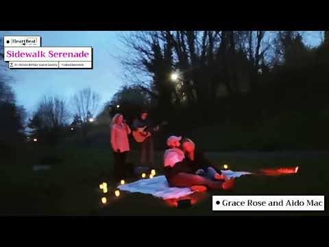 A Sidewalk Serenade Birthday Supprise