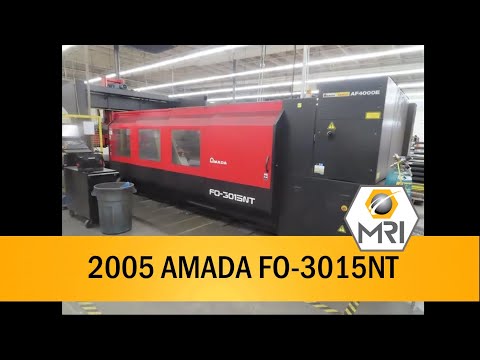 2005 AMADA FO-3015NT LASERS | Machinery Resources International (1)