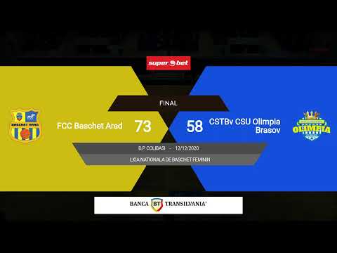 LNBF 2020-2021: FCC Baschet Arad - CSTBv CSU Olimpia Brașov