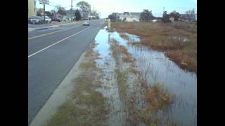 preview picture of video '2011 Perigean spring high tide and coastal storm effects'