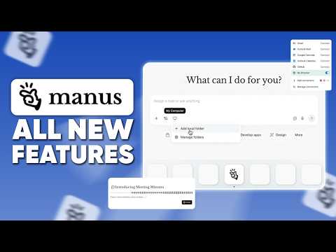 YouTube video about Manus.im