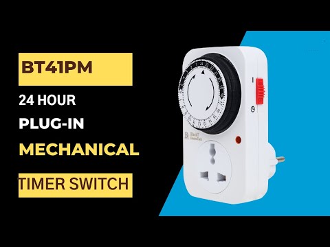 (BT41PM) Plug-in Mechanical Timer Switch