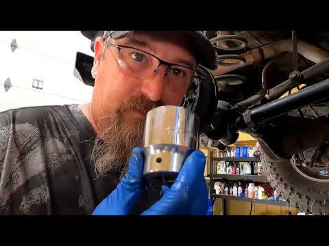 Jeep TJ rear axle and bearing replacement