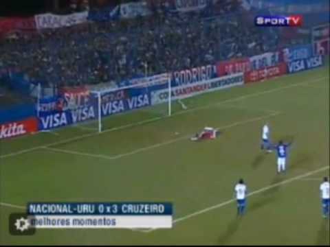 Nacional (URU) 0 x 3 Cruzeiro - Oitavas Final LIBERTADORES 2010