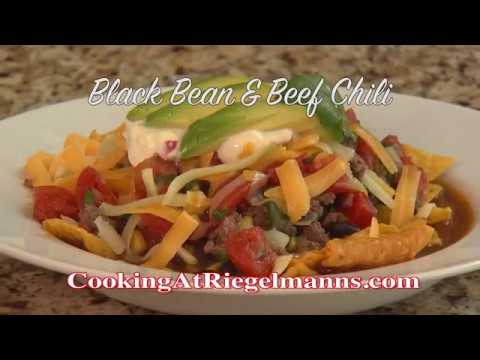 Cooking at Riegelmann's: April 10th, 2018 l Black Bean & Beef Chili