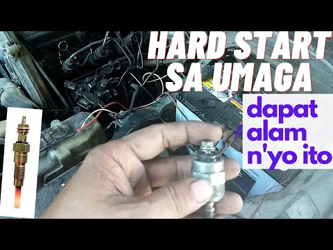 Hard Start sa Umaga(Diesel Engine)fuel line,shut off valve explain