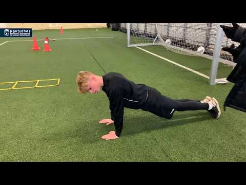 Athletikzirkel am Deutschen Fußball Internat - Teil 1