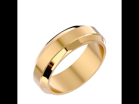 Verigheta Fine Balanced Plain Aur 18k - Dublin