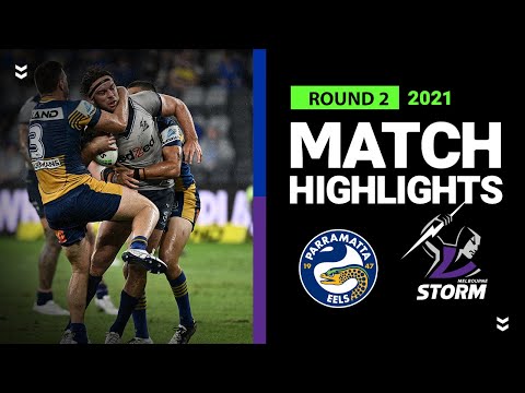 NRL Highlights | Eels v Storm Match Highlights | Round 2 2021 | Telstra Premiership | NRL