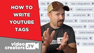 How To Write Optimized YouTube Tags for Video SEO