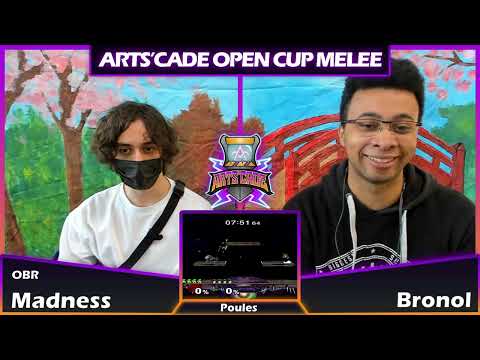 Arts'cade Open Cup #1 - OBR | Madness (Luigi) vs. Bronol (Marth) - Melee Pools