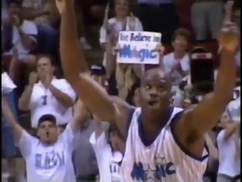 Shaquille O'Neal Closes Out Pistons with 2 Monster Dunks (1996 Playoffs)