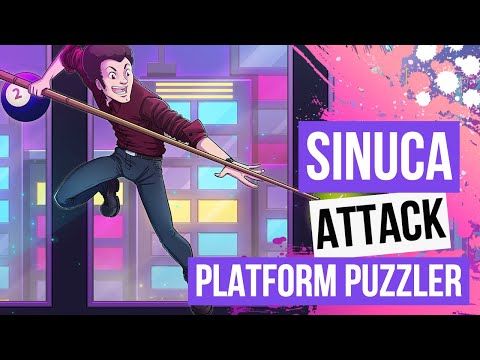 Sinuca Attack Game #SinucaAttack - Indie Platform Puzzler [PS4]