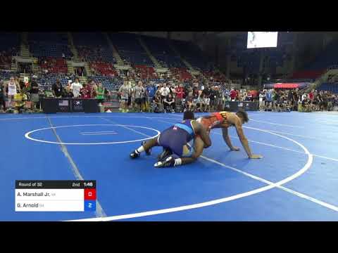 170 Lbs Round Of 32 - Anthony Marshall Jr., Virginia Vs Gabriel Arnold, Georgia F54e