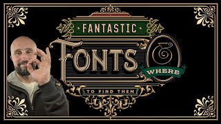 Font websites. Where to find fonts, panels, borders & much more