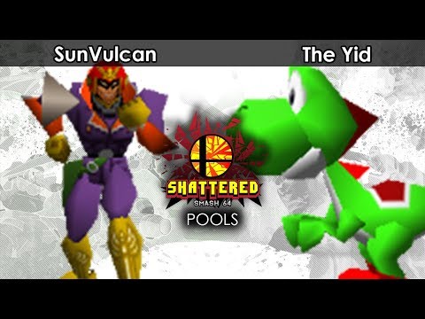 Smash 64: SunVulcan (Captain Falcon) V The Yid (Yoshi) - Shattered 79 Tournament SSB64