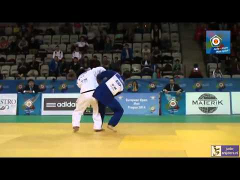 Judo 2014 European Open Men Prague: Kyrgyzbayev (KAZ) - Jimeno (ESP) [-60kg] bronze
