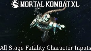 MKX - All Stage Fatality Inputs