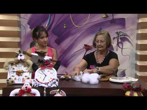 Mulher.com 12/01/2014 - Christmas Reindeer Felt Watch by Ana Maria Ronchel - Part 1