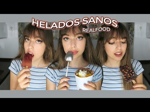 He hecho HELADOS SANOS 🤤 (realfood)