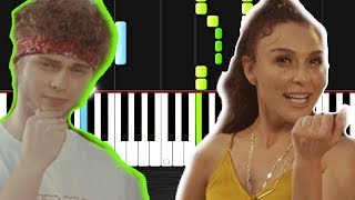 Ziynet Sali feat. Berk Coşkun - Hadi Hoppalara - Piano Tutorial by VN