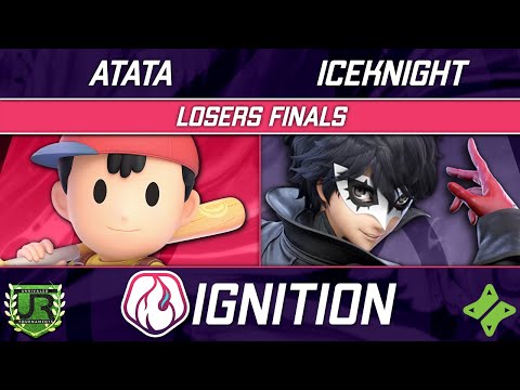 ATATA (Ness) vs IceKnight (Joker, Sephiroth) - Ignition 333 LOSERS FINALS