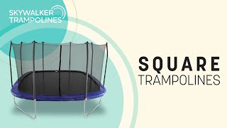 Skywalker Trampolines Square Trampoline Overview