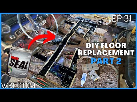 Replacing my RUSTY floor pan with NO WELDING EXPERIENCE!!! (ECTO-1 BUILD: EP 31)