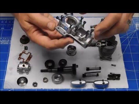 Saito FA-45 MKII eBay Part 1 Reassembly