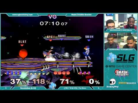 Smash League: NY - Revelations & G$ Vs. CTRL | The Moon & DJ Nintendo - SSBM Doubles WF - Melee