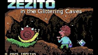 Best Commodore 64 Games - Zezito in the Glittering Caves (2025 Astron Soft & Cosine)